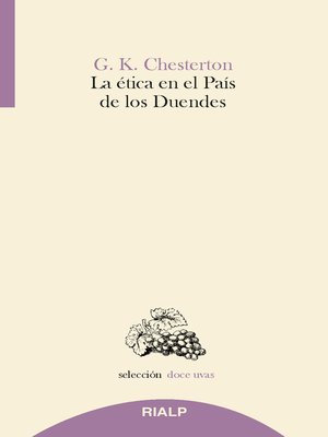cover image of La ética en el país de los duendes